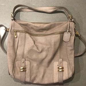 BCBG Large Leather Handbag